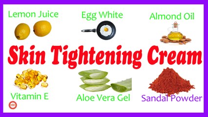 Skin Tightening Cream with Vitamin E | Homemade Anti Ageing Cream |
