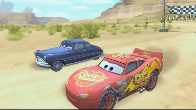 BILAR SVENSKA FULL AVSNITT SPEL CARS BLIXTEN MCQUEEN Docs Hudson lektion TVSPEL veckade