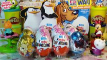 Surprise Eggs Play Doh | Surprise Eggs Disney Collector, Opening, Toys, Car, Frozen #11