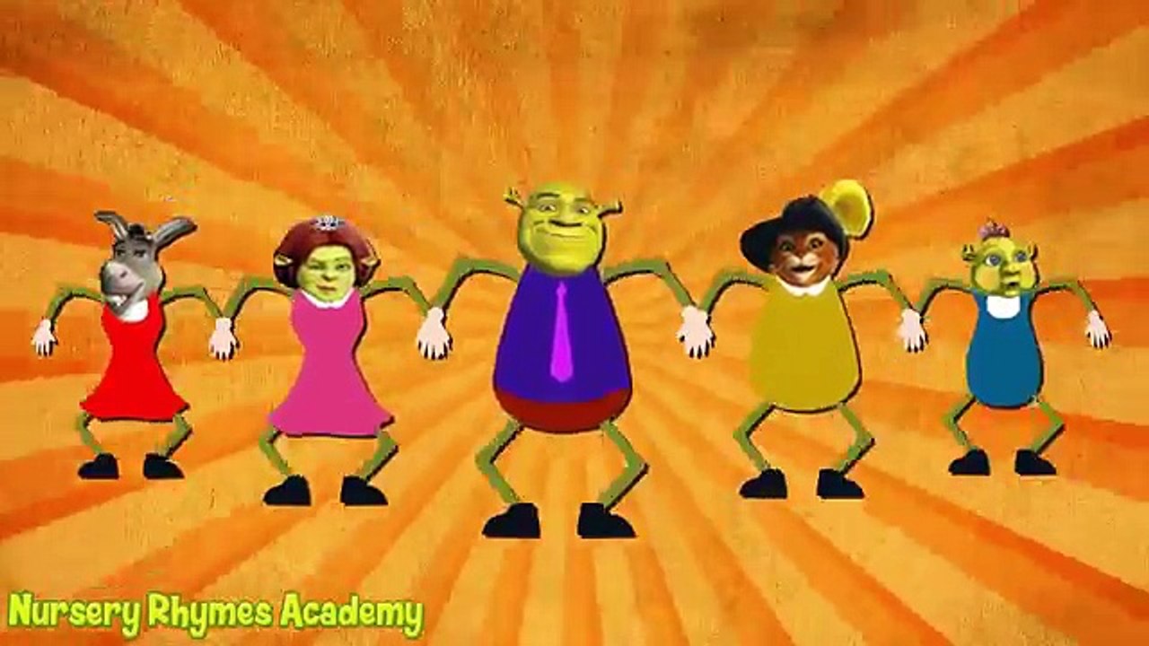 Shrek Finger Family Songs - Nursery Rhymes For Children - video Dailymotion