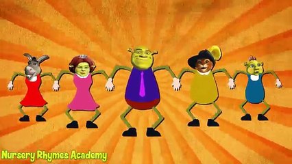 Shrek Finger Family Songs - Nursery Rhymes For Children