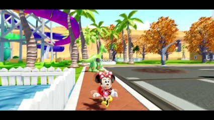 Mickey and Minnie Mouse play and take a bubble bath together + Nursery Rhymes for kids