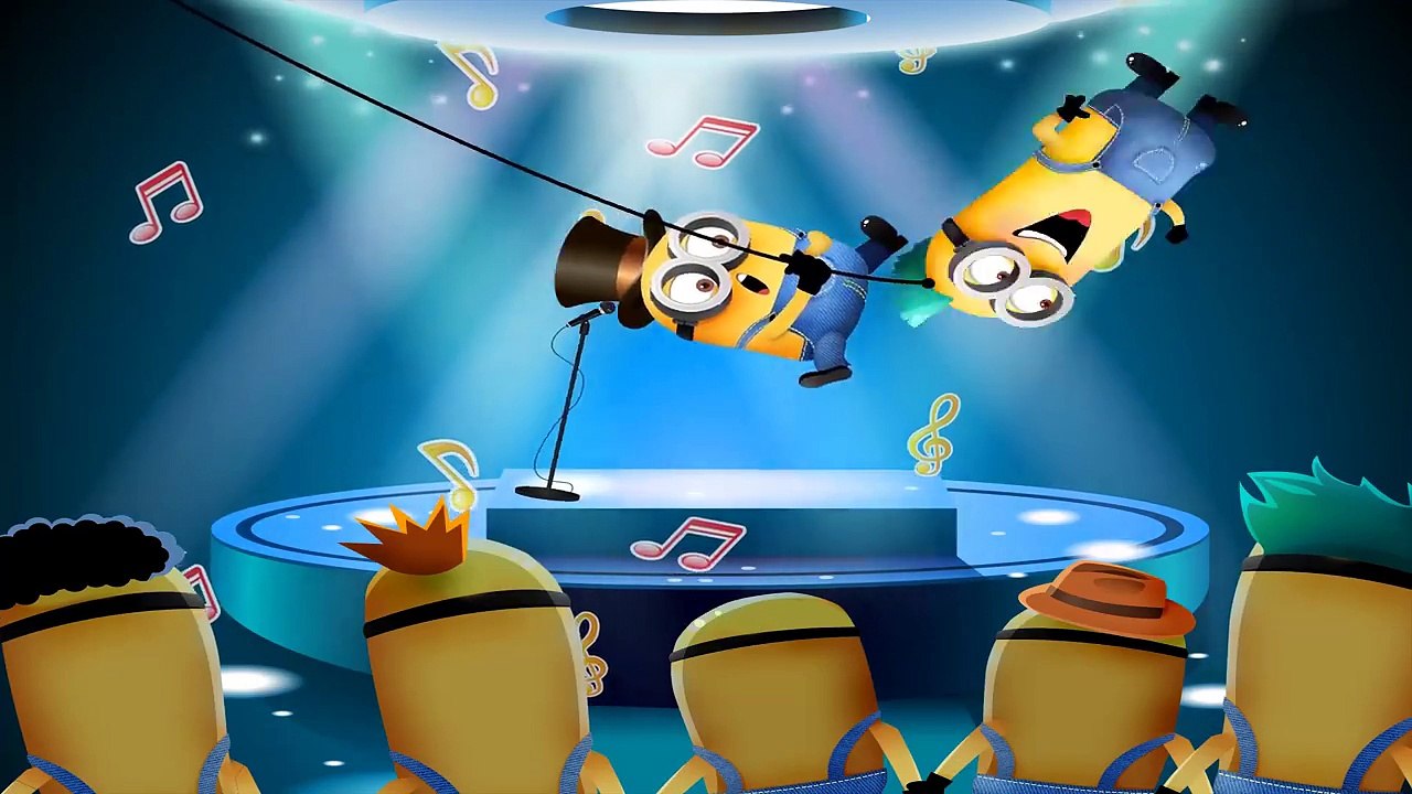 Finger Family Minions Song | Nursery Rhymes Minions [4k Music Video]