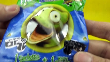 Maxi surprise blind bag toys carletto findus sofficini, backpack surprise, surprise bag opening,