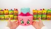 GIANT Shopkins Season 5 Play-Doh Surprise Cake Sprinkle Lee Cake ; My Little Pony Furby