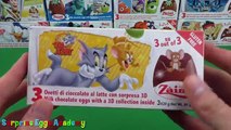 Tom and Jerry Surprise Eggs Unboxing - Tom and Jerry Cartoon Surprise Toys