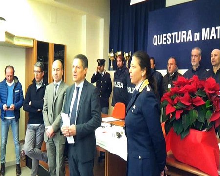 POLIZIA: UN ANNO DI ATTIVITA' MATERA 19-12-2016