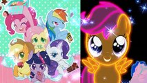 My Little Pony Transforms Color Swap Rainbow Dash Princess Cadance MLP Coloring Videos For Kids