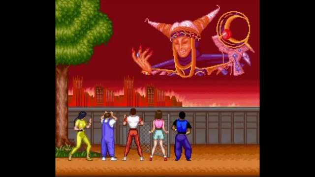 Mighty Morphin Power Rangers - Gameplay de NES