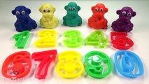 Play and learn colors and learn numbers - Play Doh Numbers - Counting Numbers - Learn Numbers