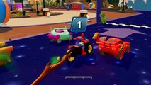 Lightning McQueen Cars Disney Spiderman Cartoon for Kids Nursery Rhymes Songs for Children