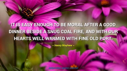 Henry Mayhew Quotes