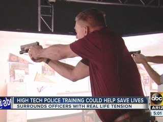 High-tech training could help save police lives