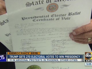 Donald Trump gets 270 votes to become U.S. president