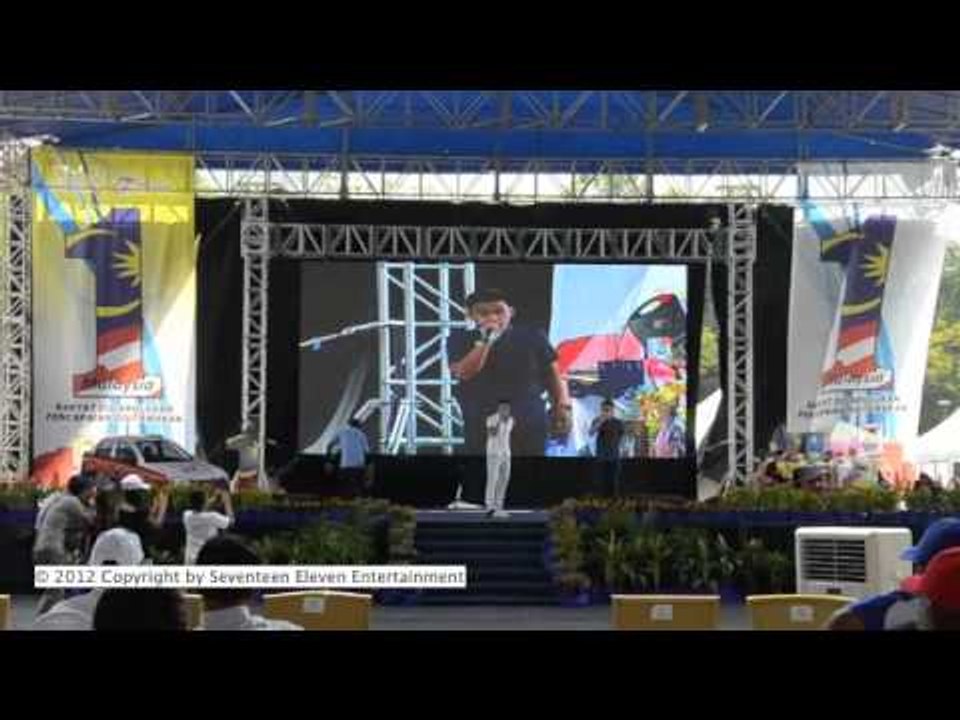 SleeQ - Untuk Dia @  Konsert Teksi 1 Malaysia