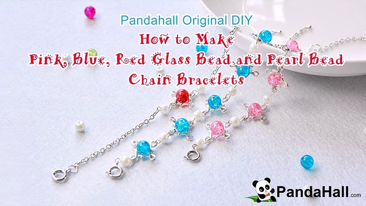 Vidéo 81P Tutoriel Pandahall DIY bracelets de chaîne en perles