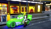 Nursery Rhymes The Shrek Have FUN with Hulk and Custom Lightning McQueen Disney Pixar Cars!