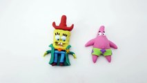 Patrick Star out of Play-Doh | How To Make Spongebob Squarepants Stop Motion Toy Animations
