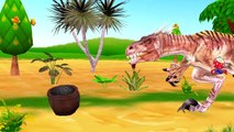 Dinosaurs Fighting | Dinosaurs Finger Family & More Colors Animals Cartoons Children Nursery Rhymes