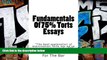 Pre Order Fundamentals Of 75% Torts Essays: e book, Author of 6 published bar exam essays!!