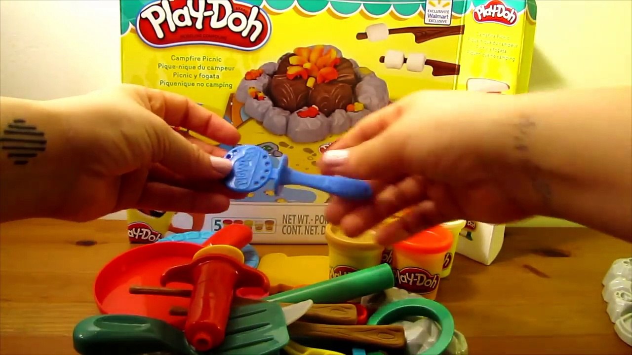 play doh campfire