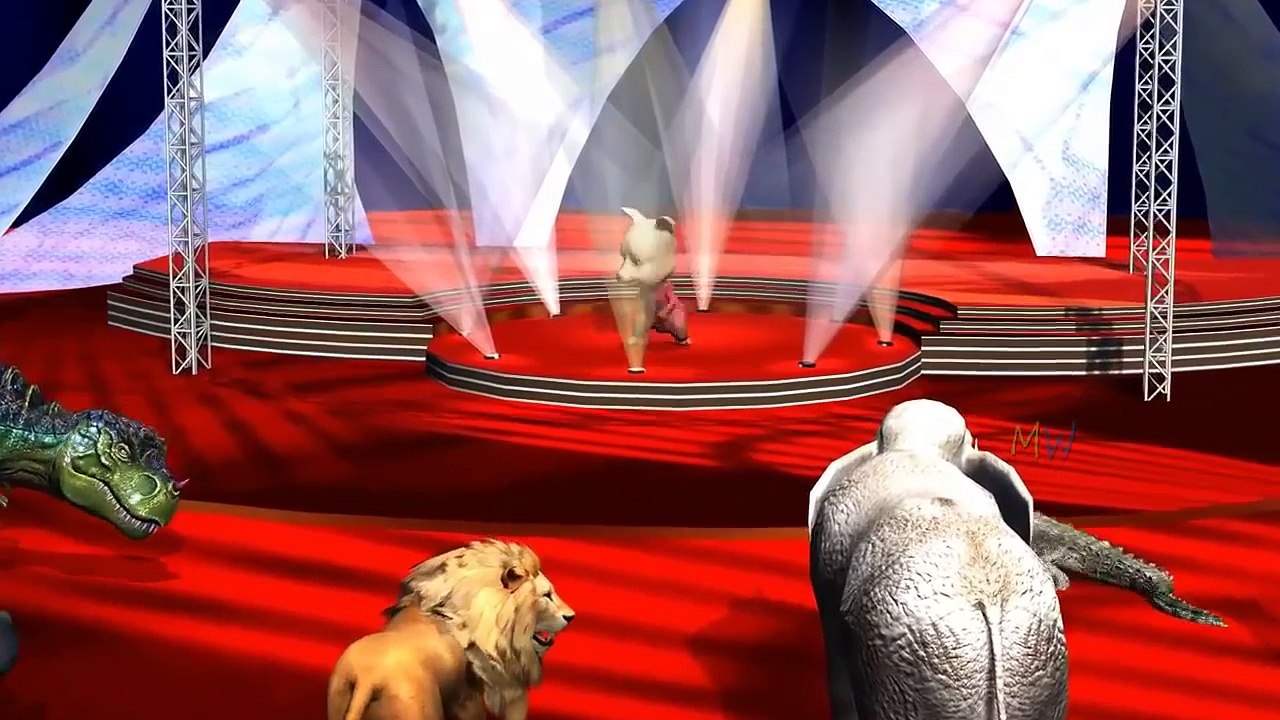 Little Baby Boy Gorilla Vs Dinosaur Fight Elephant Pig Bear Attack Dinosaurs Cartoons for Children