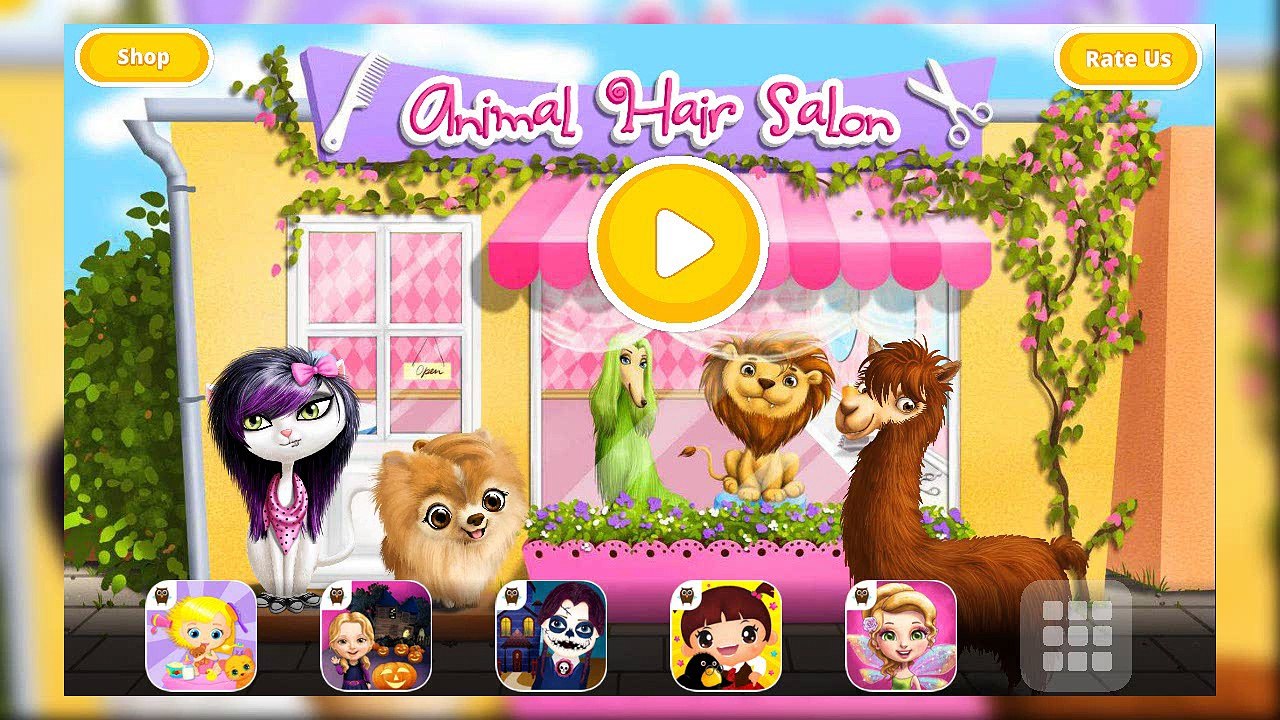 Animal Hair Salon - App game for Kids