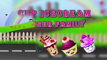 Cup Ice Cream Finger Family Nursery Rhymes | Ice Cream Finger Family Songs For Kids
