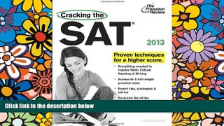 Read Online Princeton Review Cracking the SAT, 2013 Edition (College Test Preparation) Audiobook