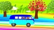 Wheels On The Bus Go Round Nursery Rhymes | Popular 3d Animated Nursery Rhymes For Kids