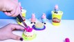 Peppa Pig Chef Peppa Pig Happy Birthday Cake How to Make Playdough Cake DIY