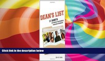 Buy John B. Bader Dean s List: Eleven Habits of Highly Successful College Students 1st (first)