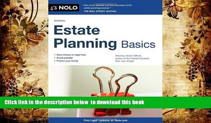 BEST PDF  Estate Planning Basics [DOWNLOAD] ONLINE