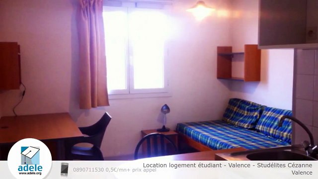 Location logement étudiant - Valence - Studélites Cézanne