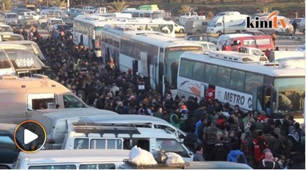 12,000 sudah dipindahkan keluar dari Aleppo