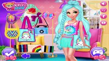 Modern Rapunzel Rainbow Trends - Disney Princess Rapunzel Hairstyle and Dress Up Game