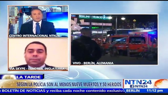 Alerta en Alemania: Camión enviste fatalmente a una multitud en un mercado navideño de Berlín