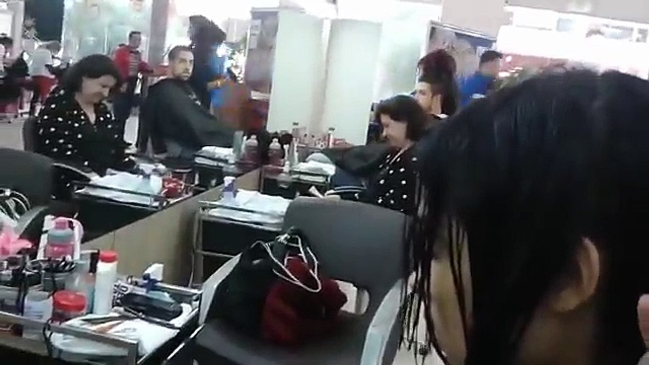 Long Wet to Short Haircut in Salon - Lob Haircutting Tutorial