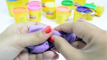 Gorilla Vs Elephant Fight Play Doh Surprise Kids Toys | Fun Colors Animal Play Doh Creation