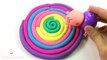 DIY How To Make Play Doh PlayDoh Fun Popsicles Rainbow Learn Colors Fun And Creative Play