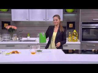 ايسد تي بالشاي الأخضر والنعناع | سالي فؤاد