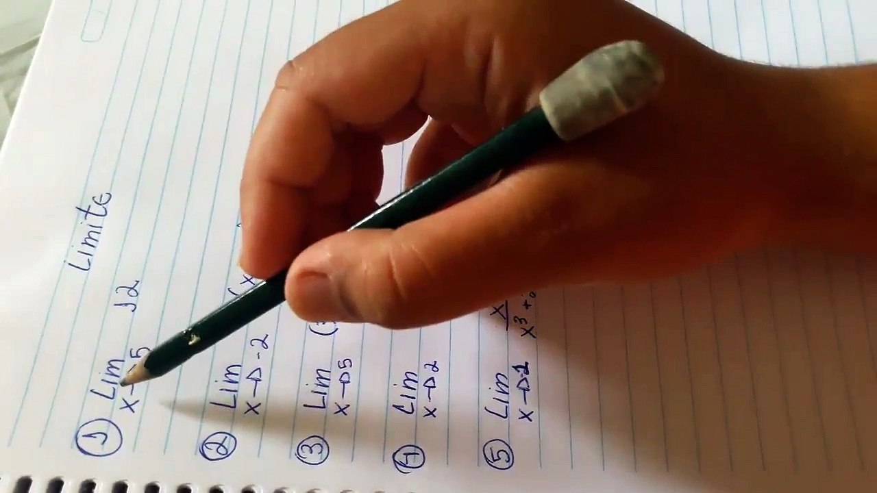 CALCULO I - Limites Basicos  EXERCICIOS