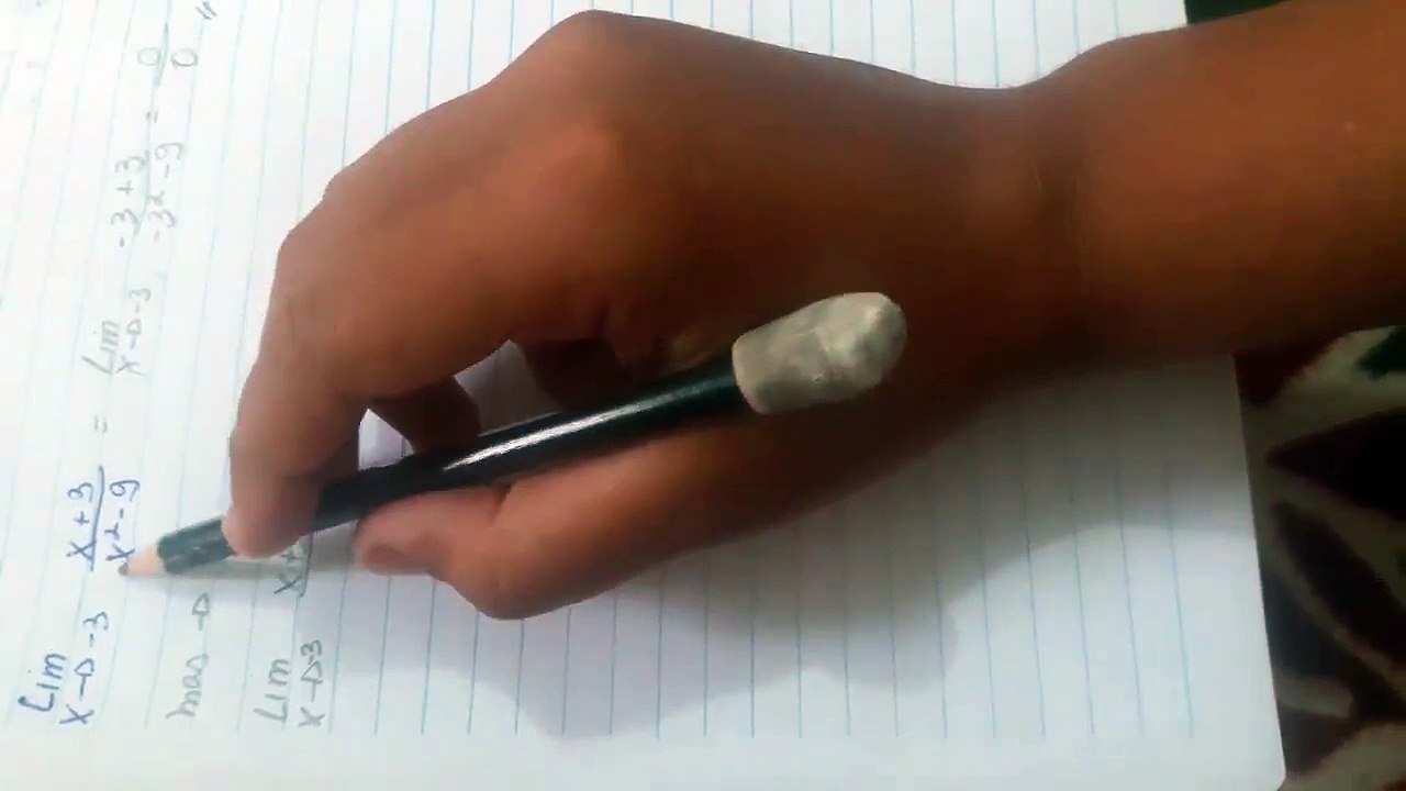 CALCULO I - Limites Equacao do 2 Grau Com Fatoracao  EXERCICIO 3