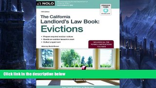 Read Online David Brown The California Landlord s Law Book: Evictions (California Landlord s Law