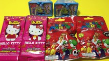 Pacotes Surpresas Shopkins Hello Kitty e Super Mario
