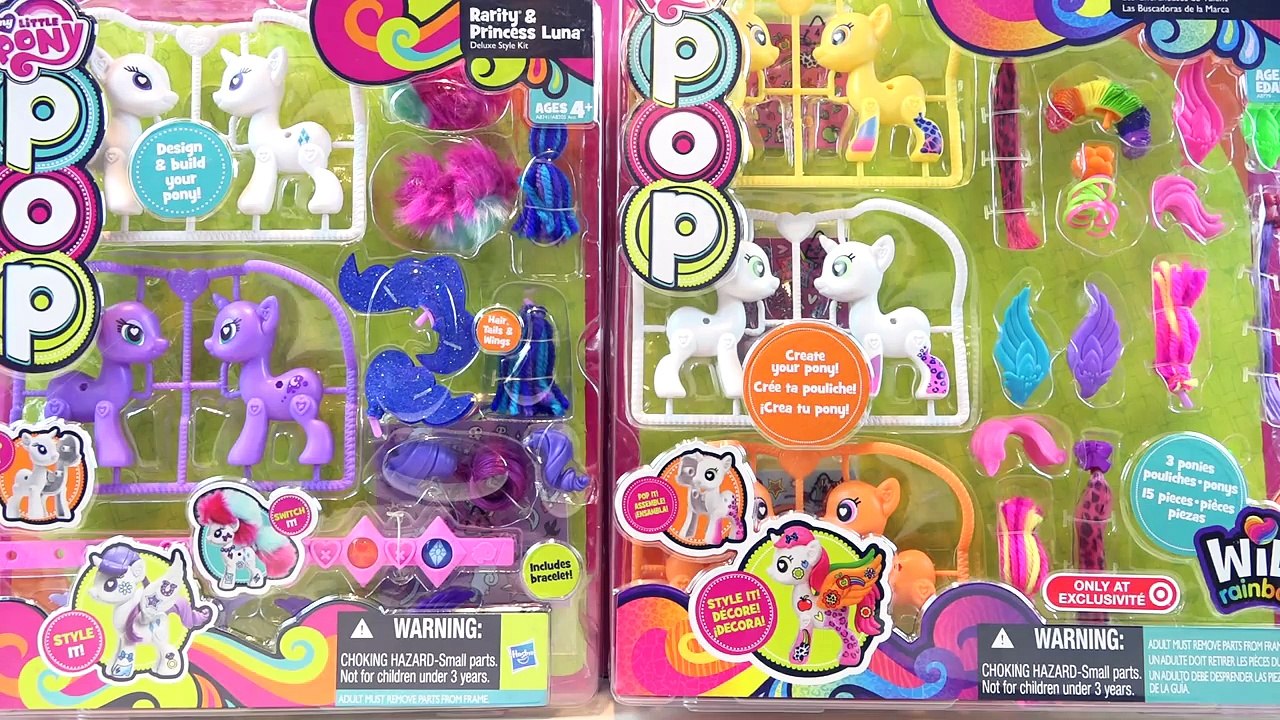 My Little Pony Toys MLP POP Rarity Princess Luna Cutie Mark Crusaders