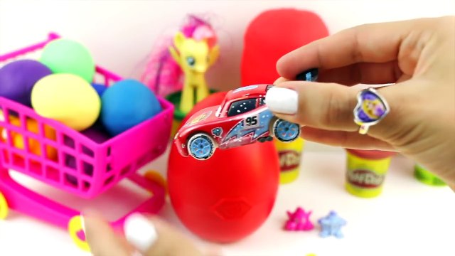 Peppa Pig Kinder Surprise Eggs Play Doh Cars 2 Angry Birds Shopkins Littlest Pet Shop