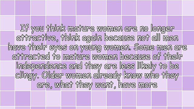 The Art of Attracting Mature Women - Tips for Younger Men