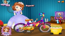 Sofia The First Bicycle Repair | Princess Baby Girl Game - Baby Games To Play