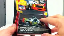 Darrell Cartrip CARS 2 Lights n Sounds Disney Pixar Mattel talking toys die cast review unboxing